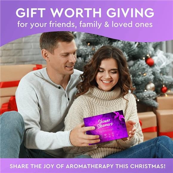 Shower Steamers Aromatherapy - Pack of 6 Shower Bombs with Essential Oils - Picture 4 of 6